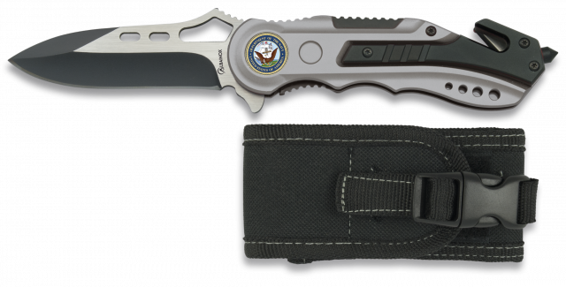 Navaja albainox seguridad. Funda. H  8.1