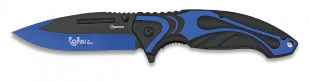Navaja ALBAINOX  FOS AZUL Y NEGRA. H 8.7