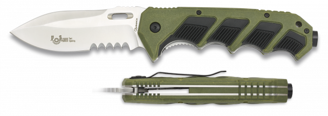 Navaja Albainox Asistida FOS Verde. 9.4