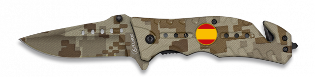 Navaja Albainox FOS. Camo Arena. H  8