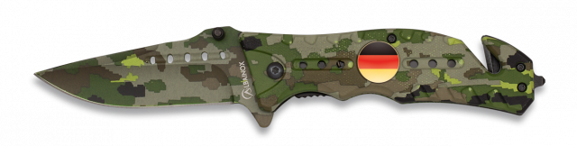 Navaja ALBAINOX FOS Camo verde 8 cm