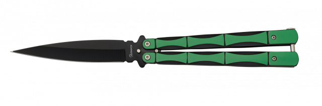 Navaja Abanico Albainox. Verde. H  11