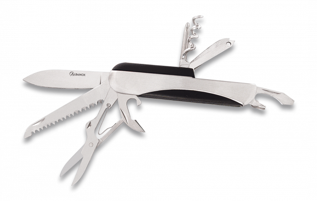 Navaja ALBAINOX MULTIUSOS. 9 usos