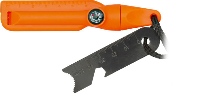 Pedernal Naranja c/ Br�jula y Silbato Pedernal Naranja c/ Br�jula y Silbato