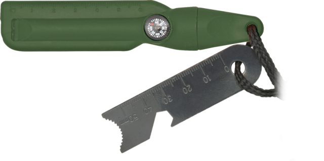 Pedernal Verde c/ Br�jula y Silbato