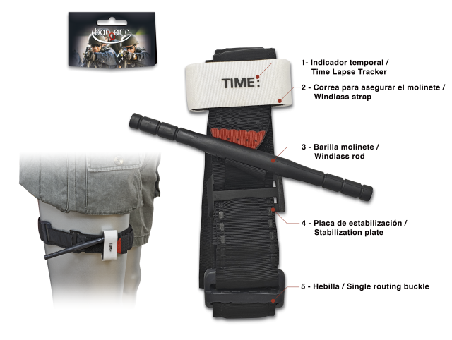 Torniquete T�ctico negro