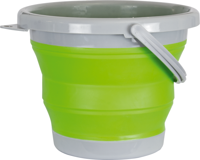 Cubo plegable BARBARIC verde