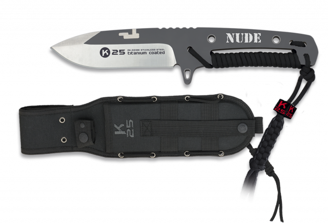 Cuchillo K25 Encordado.NUDE. 23.5cm