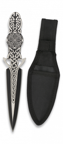 Cuchillo Lanzador Albainox. Total  19 cm
