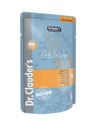 CAT WET BEST SELECTION STERILISED 85G