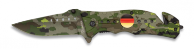 Navaja ALBAINOX FOS Camo verde 8 cm