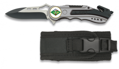 Navaja Albainox gris sin sierra. h 6.5