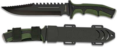 Cuchillo Albainox Soldier verde. H 19cm