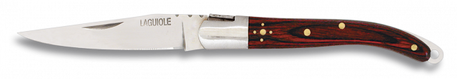 Navaja LAGUIOLE.Mikarta Roja.Hoja  6cm
