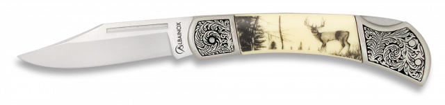 Navaja ALBAINOX CIERVO.Hoja  6.5cm