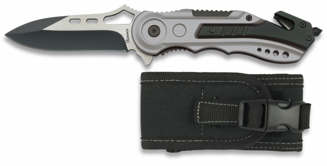 Navaja albainox seguridad. Funda. H  8.1