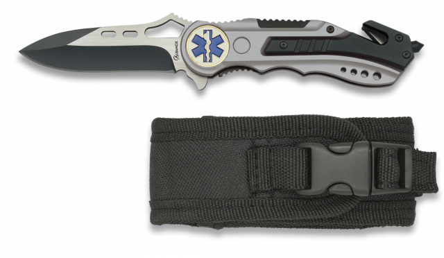 Navaja Albainox gris sin sierra. h 6.5