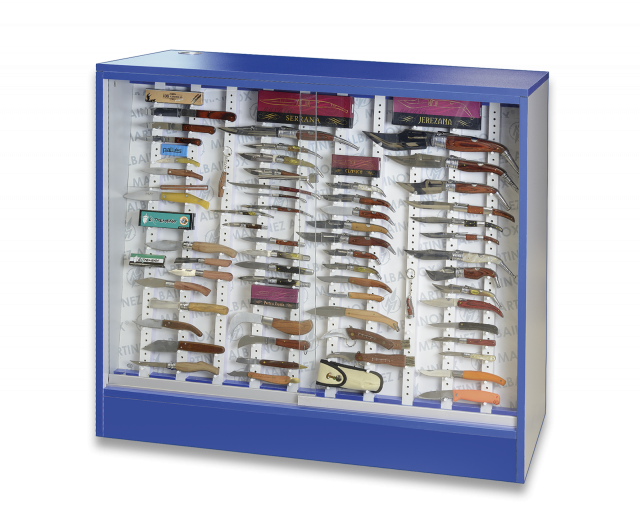 Mostrador ALBAINOX EVO con luz y cierr