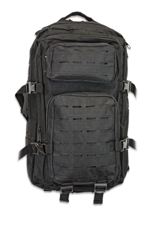 Mochila Barbaric Negra 30 L Laser Cut