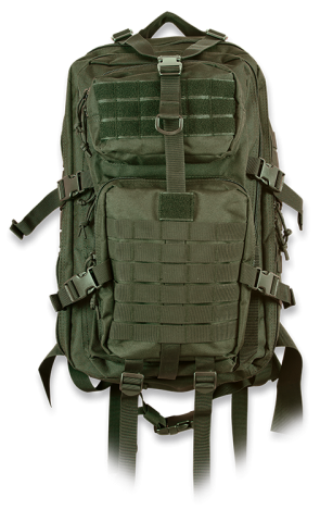 Mochila Barbaric 38 L ASALTO M verde