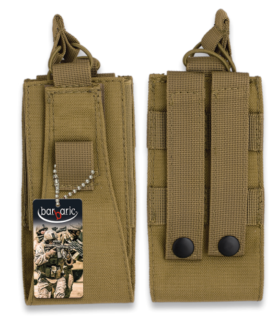 Funda walkie talkie Barbaric Tan / Molle