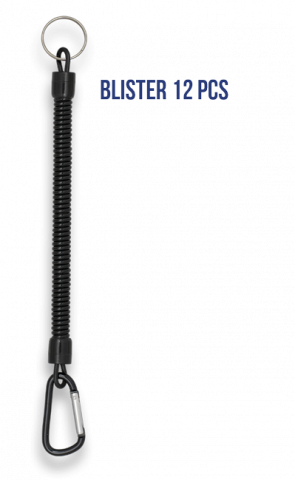 Llavero mosqueton extensible Bl�ster 12