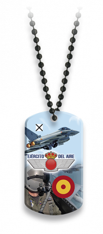 Placa con cadena de bolas  Ejército del
