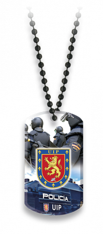 Placa con cadena de bolas UIP