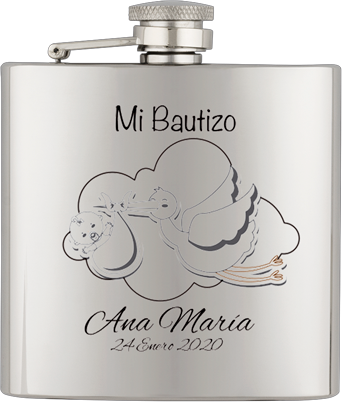 Petaca inox. Capacidad 6 OZ ALBAINOX Petaca inox. Capacidad 6 OZ ALBAINOX