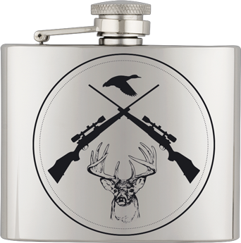 Petaca inox. Capacidad  4 OZ  ALBAINOX