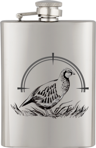 Petaca inox. Capacidad  8 OZ  ALBAINOX