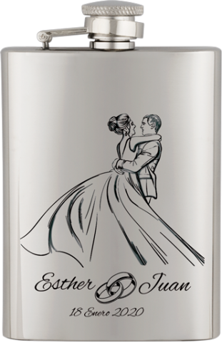 Petaca inox. Capacidad 8 OZ ALBAINOX Petaca inox. Capacidad 8 OZ ALBAINOX