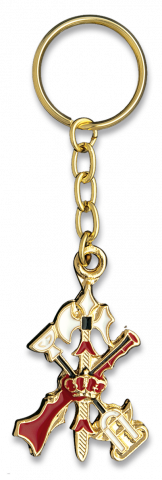 Llavero escudo LEGION METAL