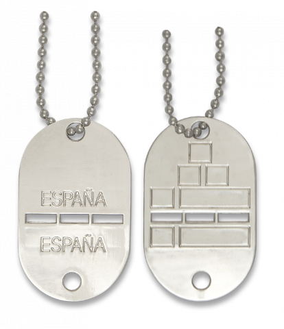 Chapa IDENTIFICACION ESPA�OLAA