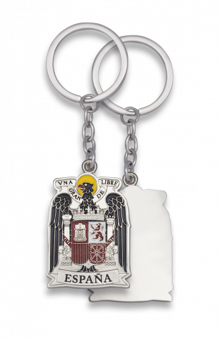 Llavero Espa�a Aguila plata