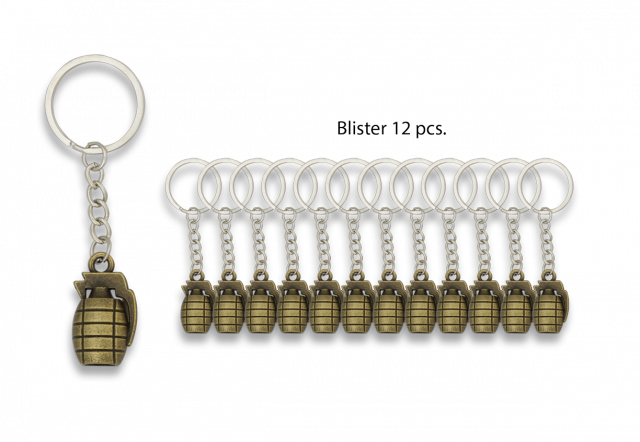 Llavero Granada Bl�ster 12 pzs Llavero Granada Bl�ster 12 pzs