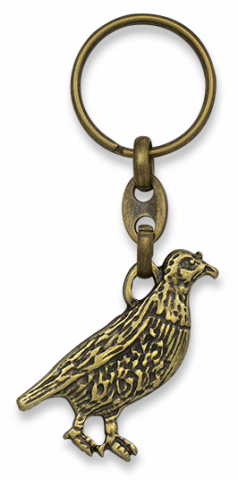 Llavero oro viejo perdiz Llavero oro viejo perdiz