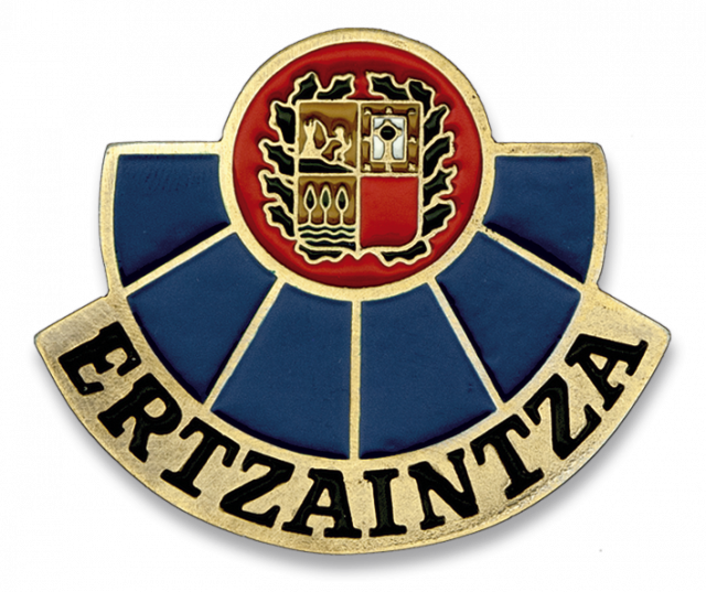Chapa Cartera ERTZAINTZA