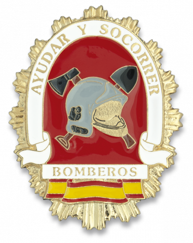 Chapa Cartera BOMBEROS