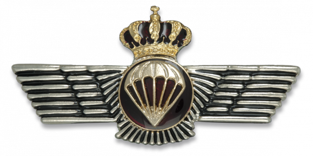 Roquiski metalico de PARACAIDISTA