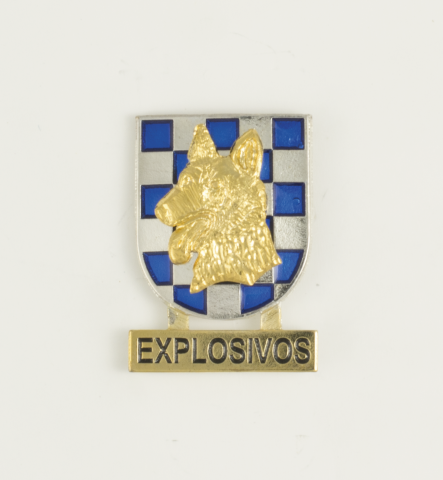 Distintivo Guia de Perros Explosivos