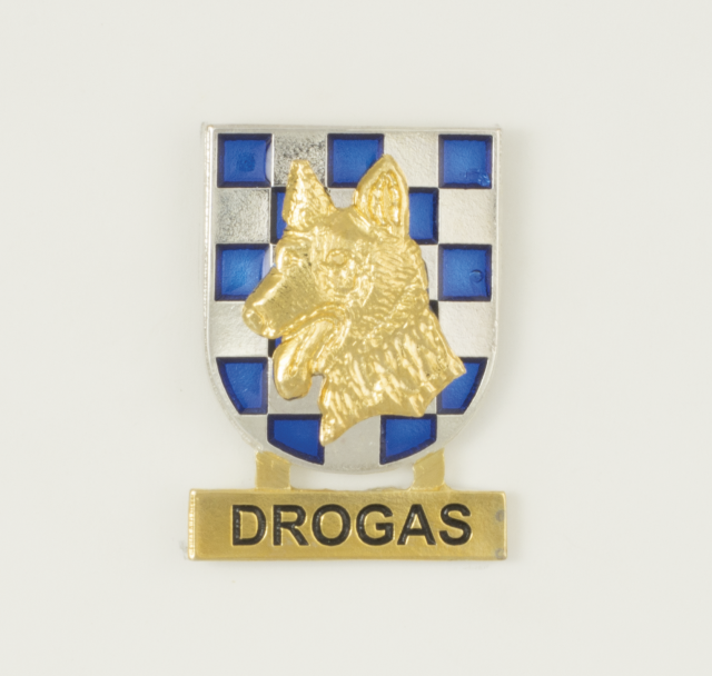 Distintivo guias canino DROGAS