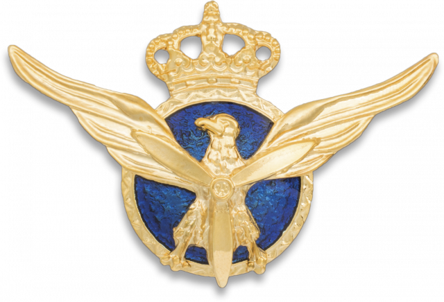 Distintivo Piloto Aviacion Civil Oficial