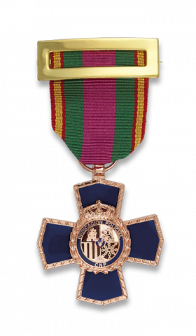 Medalla CRUZ 20 PERMANENCIA POLICIAL