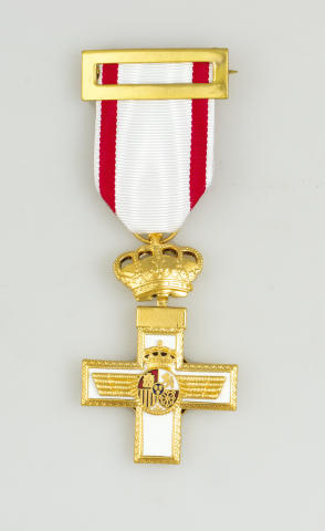 Medalla Merito AERONATICO Dist. Blanco