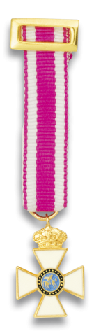 Medalla Miniatura CRUZ SAN HERMENEGILDO Medalla Miniatura CRUZ SAN HERMENEGILDO