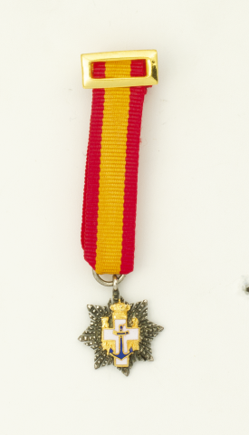 Placa Miniatuara Merito Naval