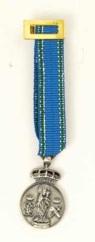 Medalla mini Virgen del Pilar G.Civil Medalla mini Virgen del Pilar G.Civil