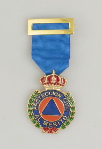 Medalla Merito Pro. Civil Oro Dtvo. Azul