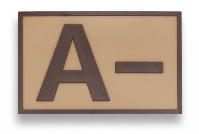 Parche goma ( A - ) Arido. (5.4x3.4cm)